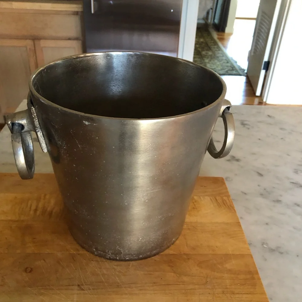 Vintage-Style Silver Champagne Bucket
